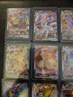Eeveelution Vmax 9 Card Complete Set Pokemon Evolving Skies NM Umbreon Eevee - Image 3