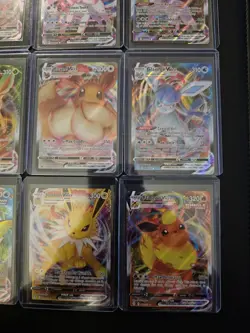 Eeveelution Vmax 9 Card Complete Set Pokemon Evolving Skies NM Umbreon Eevee - Image 5