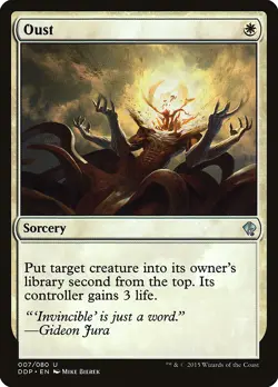 Oust Zendikar vs. Eldrazi PLD White Uncommon MAGIC GATHERING CARD ABUGames - Image 1