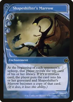 Shapeshifter's Marrow Future Sight NM Blue Rare MAGIC GATHERING CARD ABUGames - Image 1