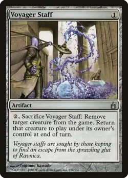 Voyager Staff Ravnica: City of Guilds NM Artifact Uncommon MAGIC CARD ABUGames - Image 1