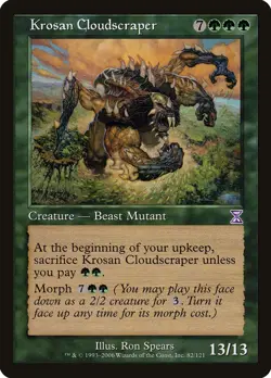 Krosan Cloudscraper Time Spiral - Timeshifted NM Green Special CARD ABUGames - Image 1