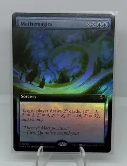 Mathemagics (Extended Art) M Secrets of Strixhaven 320 NM Foil - Image 1