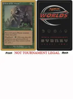 Roar of the Wurm (Sideboard - Sim Han How - 2002) World Championship PLD - Image 1