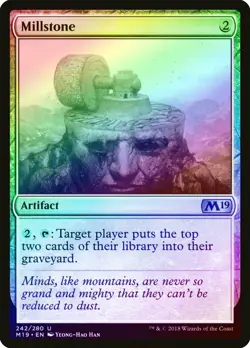 Millstone FOIL Core Set 2019 / M19 PLD Artifact Uncommon MAGIC CARD ABUGames - Image 1