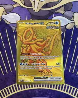 Pokemon Walking Wake ex 178/131 Prismatic Evolutions Holo Hyper Rare Card - NM - Image 1