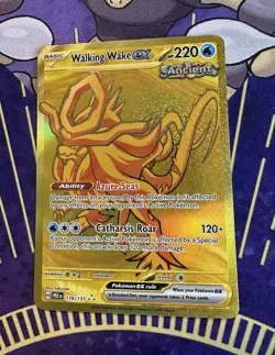 Pokemon Walking Wake ex 178/131 Prismatic Evolutions Holo Hyper Rare Card - NM - Image 2