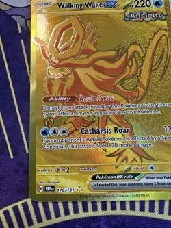 Pokemon Walking Wake ex 178/131 Prismatic Evolutions Holo Hyper Rare Card - NM - Image 5