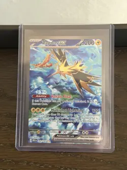 Zapdos ex 202/165 Sv: Scarlet & Violet 151 Holo Pokemon Near Mint NM - Image 1