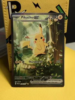Pokemon Pikachu EX Ascended Heroes 276/217 SIR Fresh Pull NM - Image 1