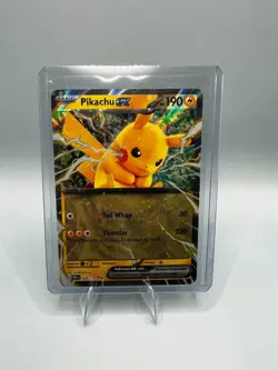 Pokemon TCG Pikachu ex 028/131 SV: Prismatic Evolutions Double Rare Near Mint - Image 1