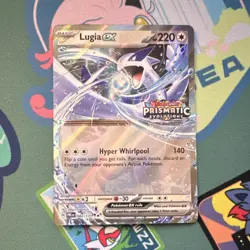 Pokemon Lugia ex 082/131 Prismatic Evolutions Stamped Holo Double Rare - Image 1