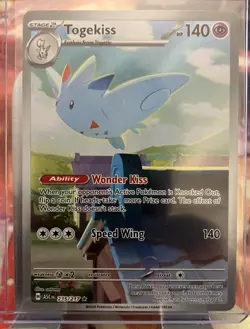 🔥Pokemon TCG-Togekiss-235/217-Me: Ascended Heroes-Illustration-Holo-M/NM!🔥 - Image 1