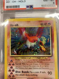 Pokemon Ho-oh Double Holo Neo Revelation 7/64 - Image 4