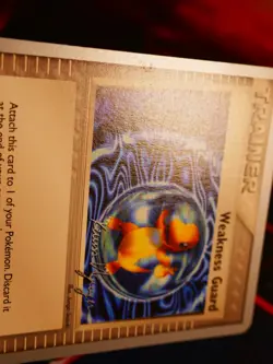 LP/NM Pokemon (WC-2004) WEAKNESS GUARD Card AQUAPOLIS 141/147 World Championship - Image 4
