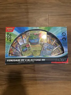 Pokemon Venusaur EX & Blastoise EX Premium Collection Box - Image 1