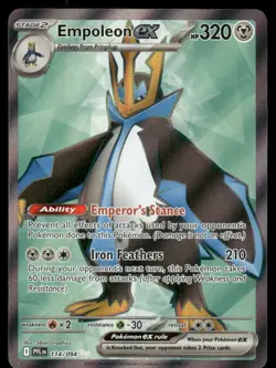 Pokemon Cards Empoleon ex 114/094 Phantasmal Flames Ultra Rare NM - Image 1