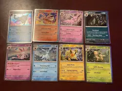 Pokemon TCG: Costco Prismatic Mini Tin Promos, Lot Of 10 Pairs - Image 1