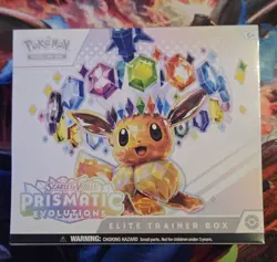 Pokemon Prismatic Evolutions ETB Elite Trainer Box Brand New Factory Sealed - Image 1