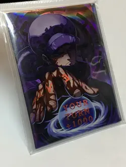 One Piece TCG Sleevechief Don Sleeves LAW DON HOLO SLEEVES 10 pcs Sold Out NEW 810158831186 - Image 5