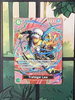 One Piece TCG OP13-031 Trafalgar Law SP OP-15 Adventure on Kami's Island English - Image 1