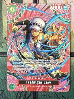 One Piece TCG OP13-031 Trafalgar Law SP OP-15 Adventure on Kami's Island English - Image 2