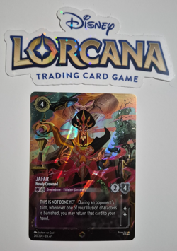 Disney Lorcana Archazia's Island Enchanted Jafar Newly Crowned English Rare - Image 1