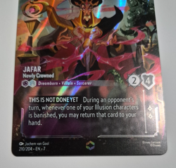 Disney Lorcana Archazia's Island Enchanted Jafar Newly Crowned English Rare - Image 4
