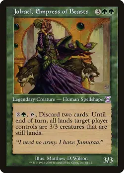 Jolrael, Empress of Beasts Time Spiral - Timeshifted PLD CARD ABUGames - Image 1