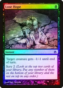 Lose Hope FOIL Fifth Dawn PLD Black Common MAGIC THE GATHERING CARD ABUGames - Image 1