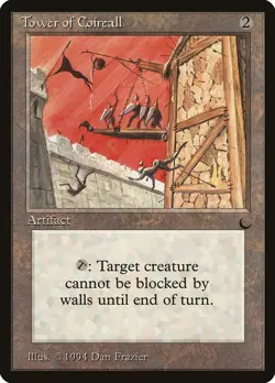 Tower of Coireall The Dark NM Artifact Uncommon MAGIC GATHERING CARD ABUGames - Image 1