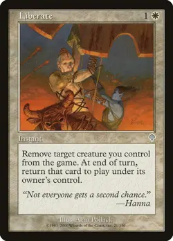 Liberate Invasion NM White Uncommon MAGIC THE GATHERING MTG CARD ABUGames - Image 1