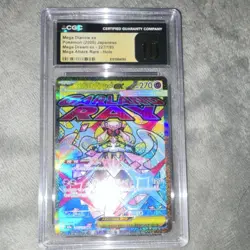 Mega Diancie ex Pokemon Mega Dream ex 227/193 CGC 10 Mega Attack Rare Holo Card - Image 1