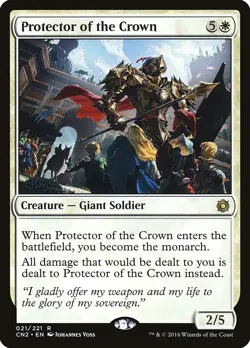 Protector of the Crown Conspiracy Take the Crown NM White Rare CARD ABUGames - Image 1