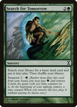 Search for Tomorrow Time Spiral NM Green Common MAGIC GATHERING CARD ABUGames - Image 1