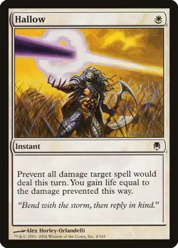 Hallow Darksteel NM White Common MAGIC THE GATHERING MTG CARD ABUGames - Image 1