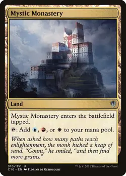 Mystic Monastery Commander 2016 NM Land Uncommon MAGIC GATHERING CARD ABUGames - Image 1