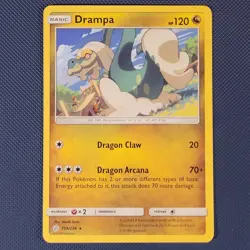 Drampa 159/236 - Cosmic Eclipse - Non Holo Rare Pokemon Card - M / NM - Image 1