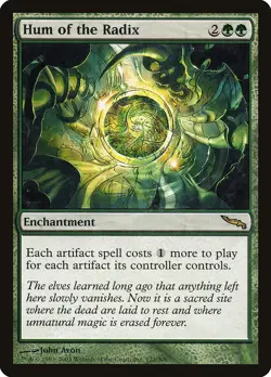 Hum of the Radix Mirrodin NM Green Rare MAGIC THE GATHERING MTG CARD ABUGames - Image 1