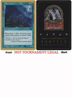 Man-o'-War (Paul McCabe - 1997) World Championship NM Blue Common CARD ABUGames - Image 1