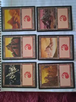 MTG Magic the Gathering Mountain 1995 - Image 1