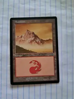 MTG Magic the Gathering Mountain 1995 - Image 4