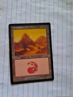 MTG Magic the Gathering Mountain 1995 - Image 5