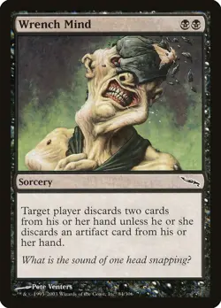 Wrench Mind Mirrodin NM Black Common MAGIC THE GATHERING MTG CARD ABUGames - Image 1