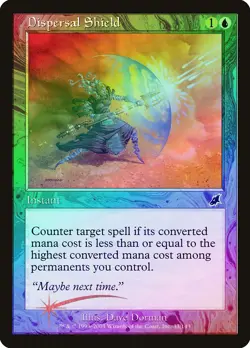 Dispersal Shield FOIL Scourge PLD Blue Common MAGIC GATHERING CARD ABUGames - Image 1