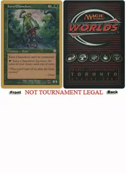 Kavu Chameleon (Sideboard - Jan Tomcani - 2001) World Championship PLD ABUGames - Image 1