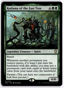 Kodama of the East Tree NM BLC Commander: Bloomburrow MTG - Image 1