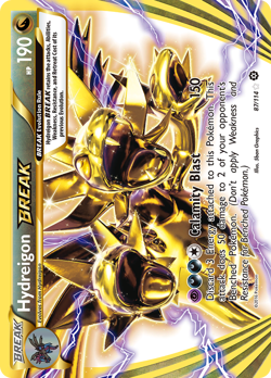 Hydreigon BREAK 87/114 BREAK Rare Steam Siege Pokemon Near Mint - Image 1