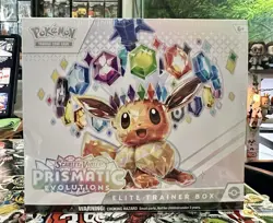 Pokemon TCG Prismatic Evolutions Elite Trainer Box ETB - Factory Sealed - Image 1
