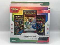 Pokemon First Partner Illustration Collection Series 1 Sealed - Image 1
